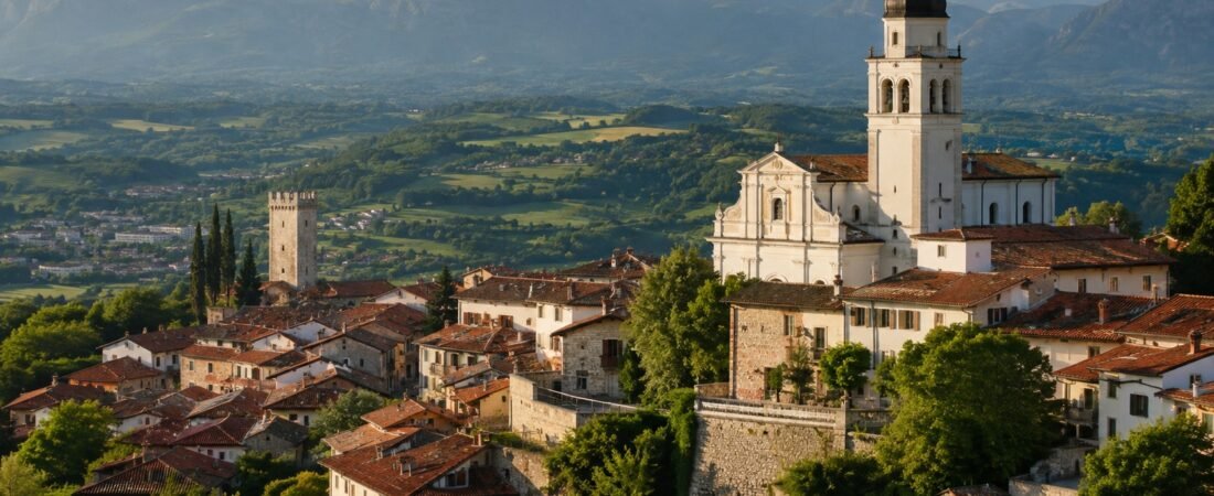 San Daniele del Friuli in solitaria: colline, prosciutto e borghi del Friuli