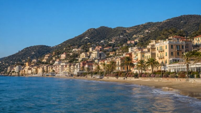 Alassio in solitaria: il muretto, il borgo e la Riviera di ponente