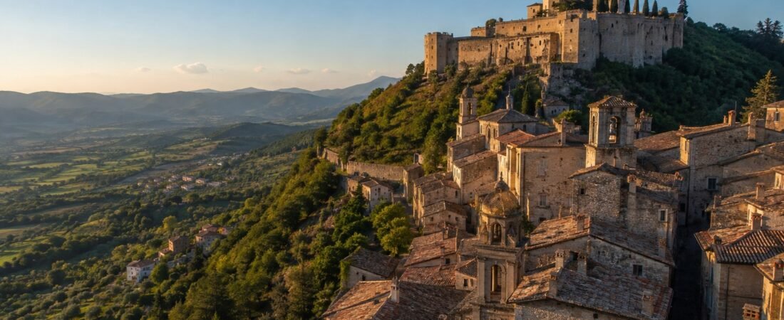 Narni in solitaria: la Rocca, il Ponte d’Augusto e la Valnerina