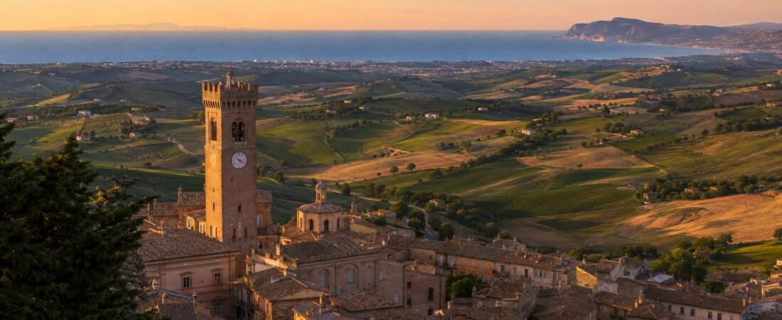 Recanati in solitaria: i luoghi di Leopardi tra i colli e il Conero