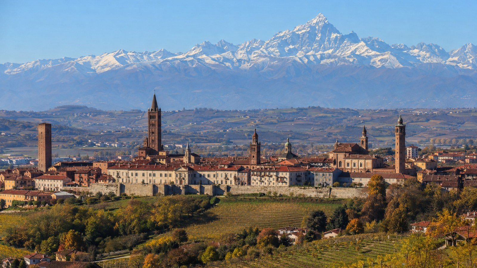 Saluzzo in solitaria: il marchesato ai piedi del Monviso
