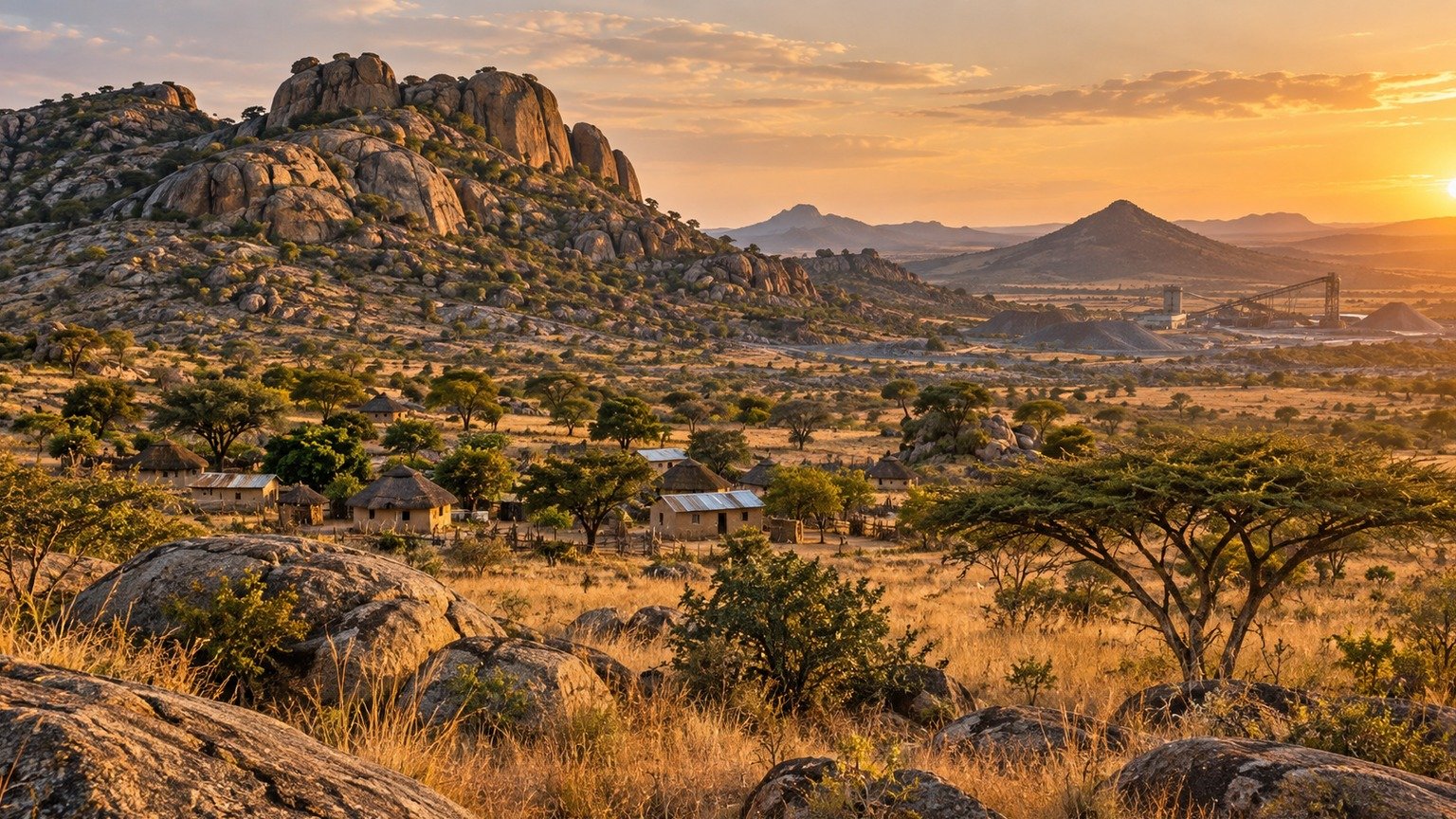 Insiza in solitaria: miniere, colline e sud-ovest dello Zimbabwe