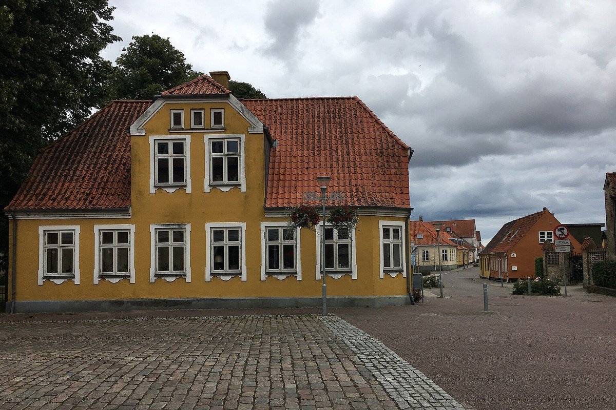 Møllegade e le facciate storiche di Stubbekøbing