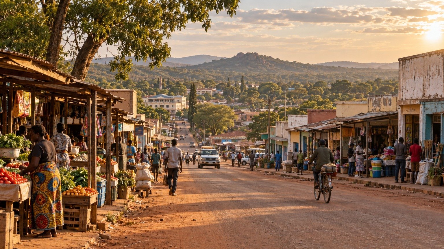 Kabwe in solitaria: storia, mercati e Zambia centrale