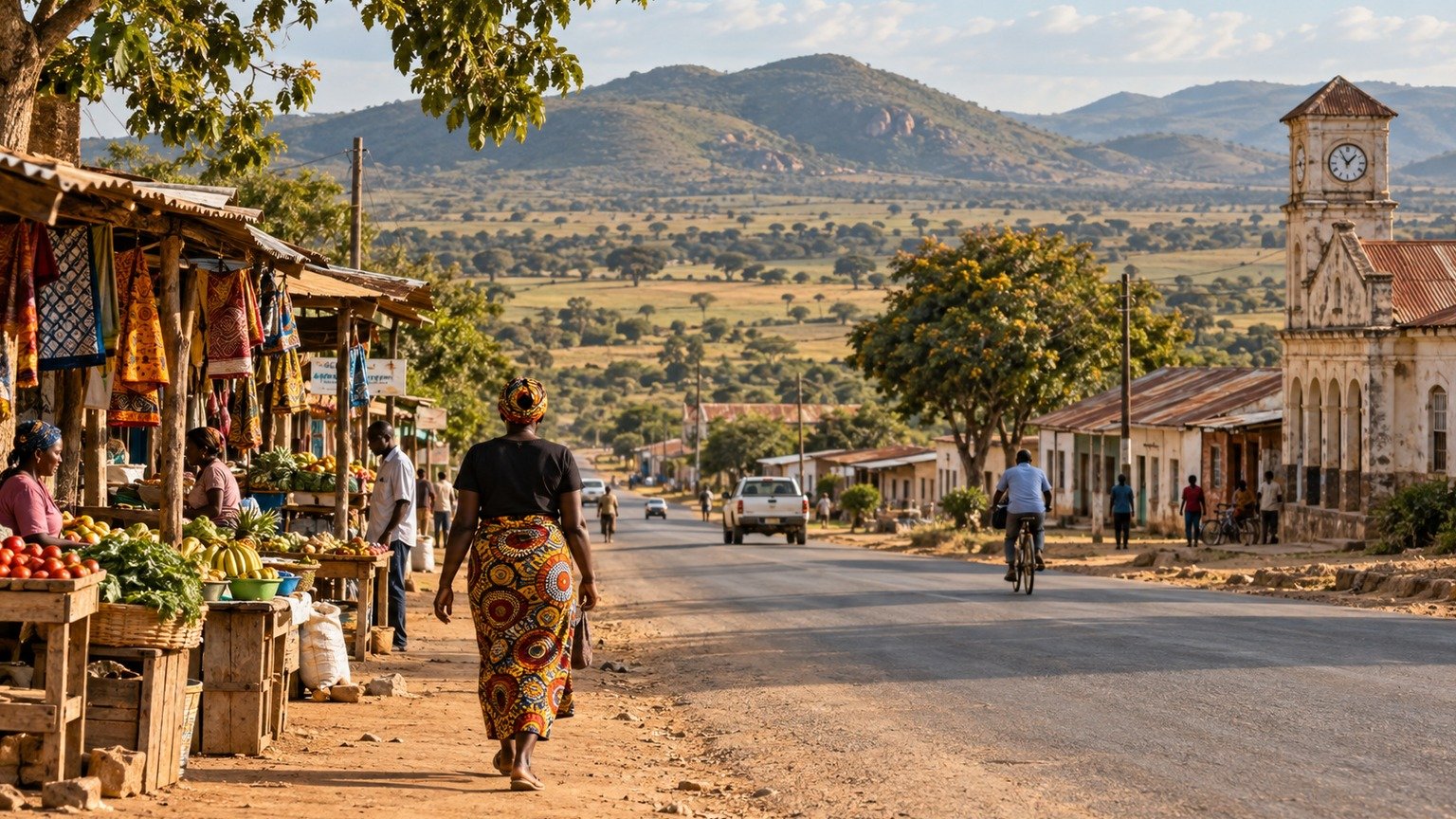 Kalomo in solitaria: storia, colline e Zambia meridionale