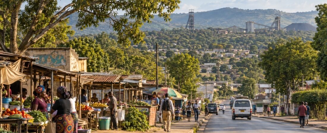 Kalulushi in solitaria: Copperbelt, colline e Zambia settentrionale