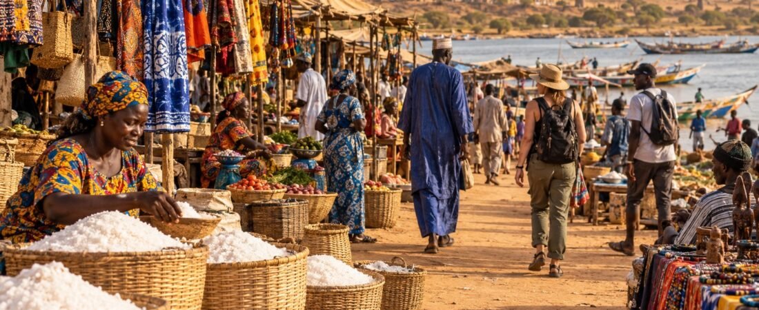 Kaolack in solitaria: mercati, saline e Senegal centrale