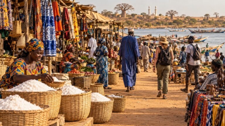 Kaolack in solitaria: mercati, saline e Senegal centrale