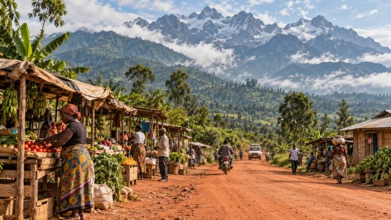 Kasese in solitaria: montagne, laghi e porte del Rwenzori