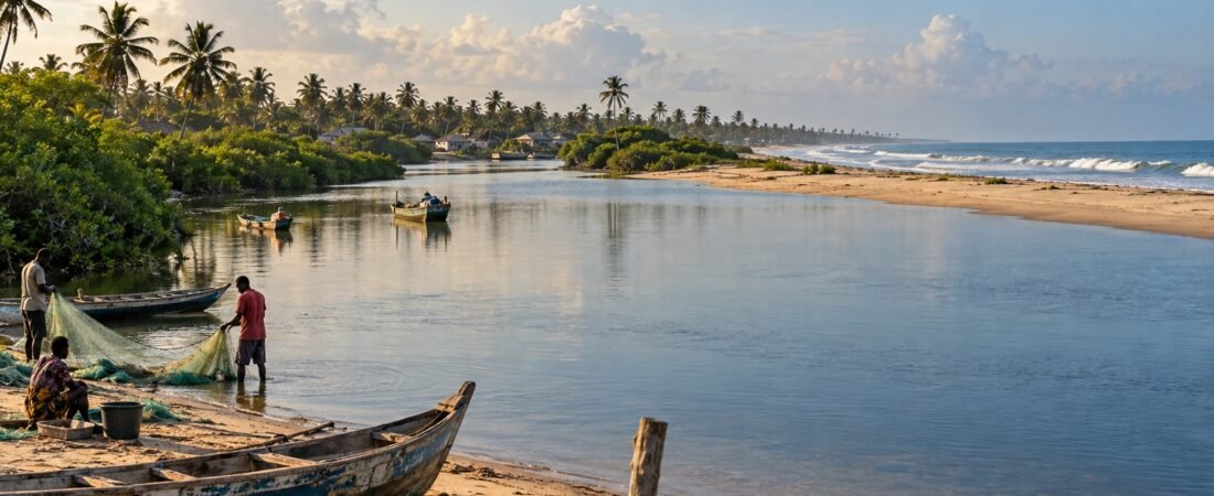 Keta in solitaria: lagune, spiagge e villaggi costieri del Ghana