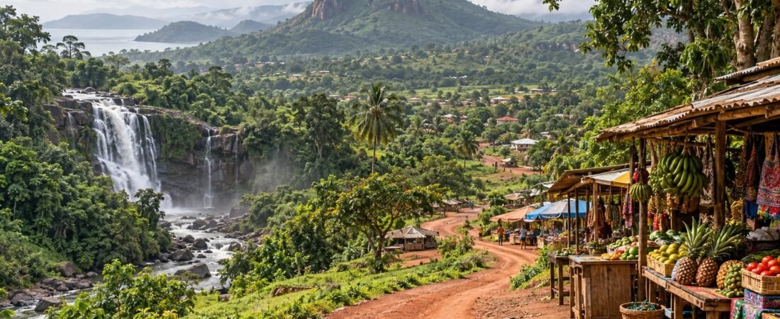 Kindia in solitaria: cascate, colline e natura della Guinea