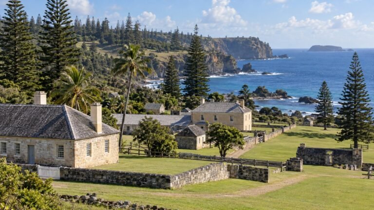 Kingston in solitaria: storia, scogliere e natura di Norfolk Island