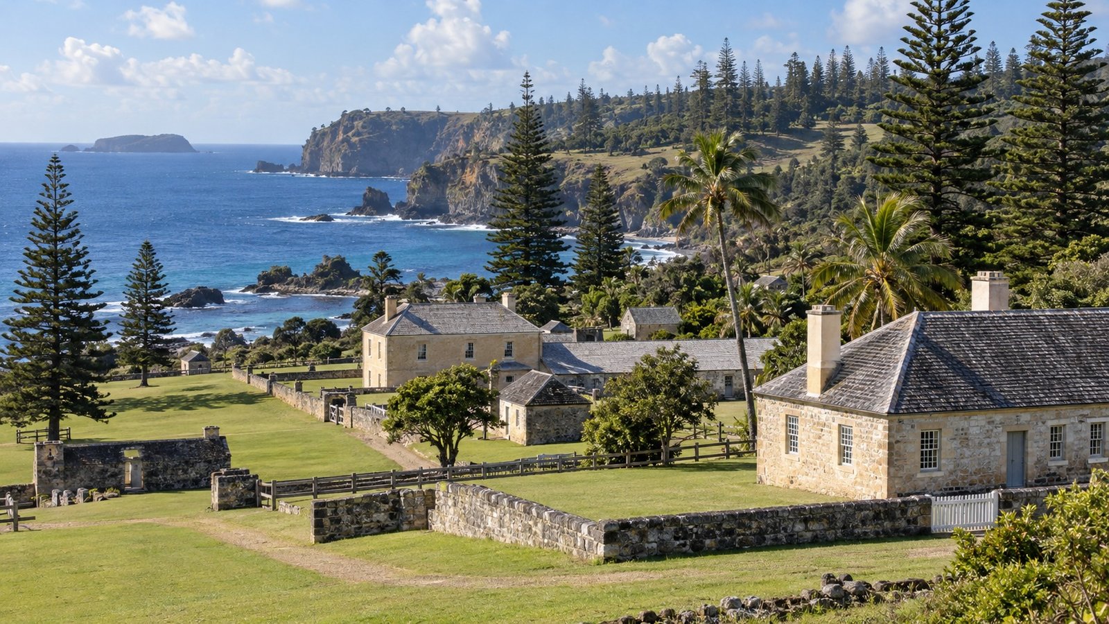 Paesaggio storico di Kingston, Norfolk Island