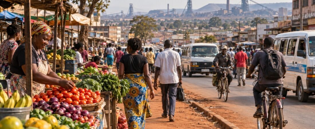 Kitwe in solitaria: rame, mercati e Copperbelt dello Zambia