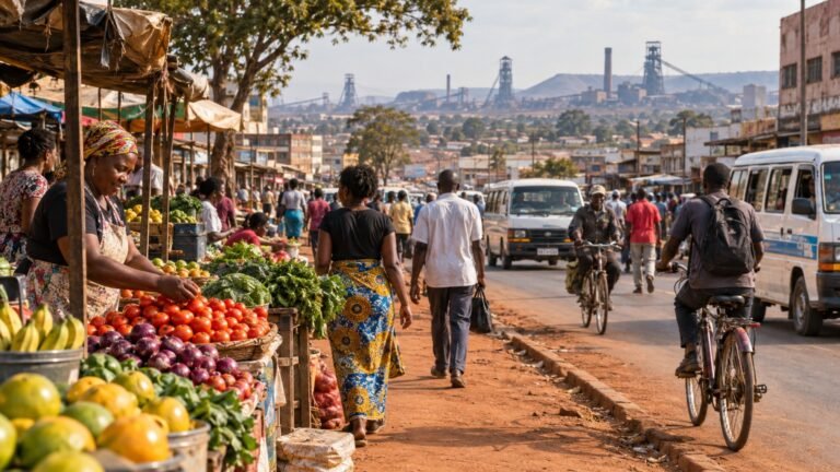 Kitwe in solitaria: rame, mercati e Copperbelt dello Zambia