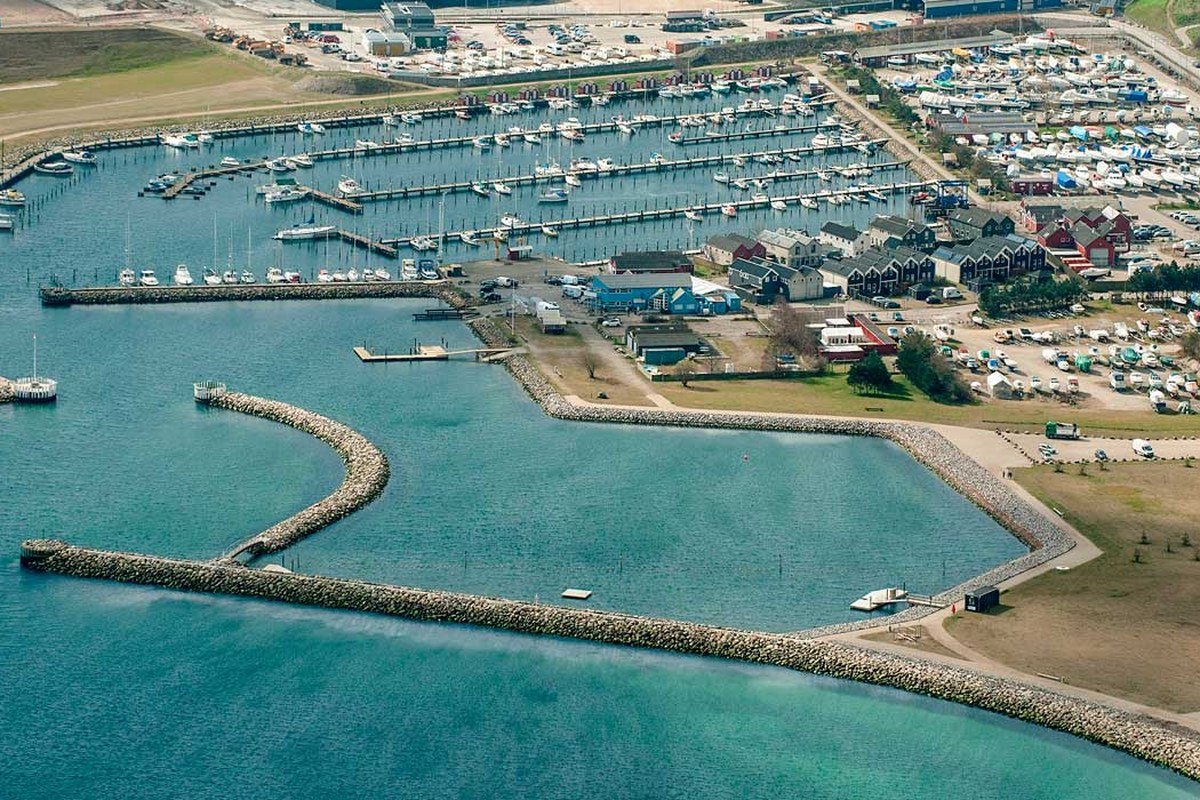 Køge Marina e il waterfront della baia