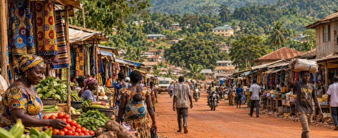 Koidu in solitaria: diamanti, mercati e Sierra Leone orientale