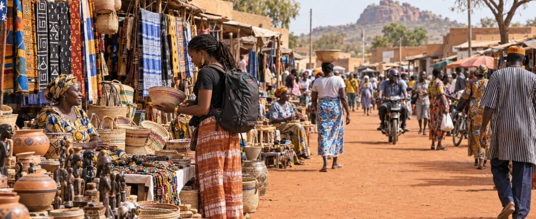 Koudougou in solitaria: mercati, artigianato e Burkina Faso centrale