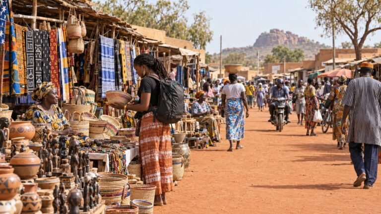 Koudougou in solitaria: mercati, artigianato e Burkina Faso centrale