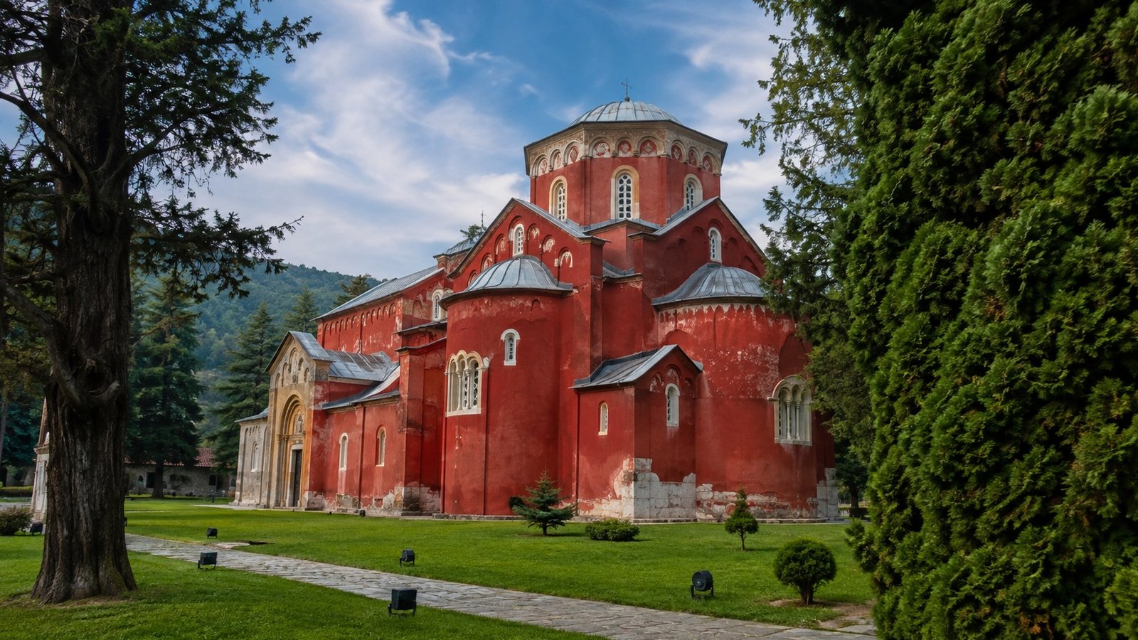 Monastero di Žiča vicino a Kraljevo