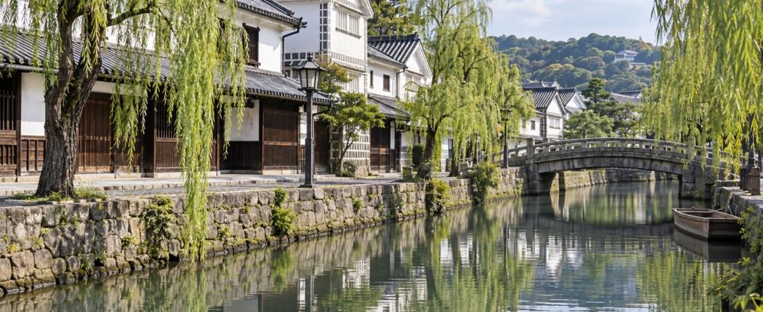 Kurashiki in solitaria: giardini, case da tè e artigianato giapponese
