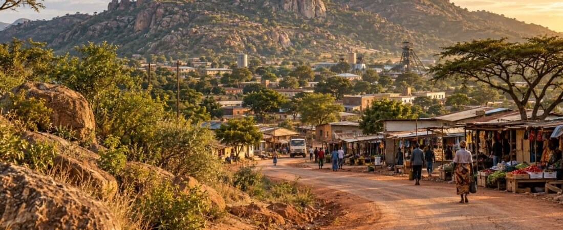Kwekwe in solitaria: miniere, storia e Zimbabwe centrale