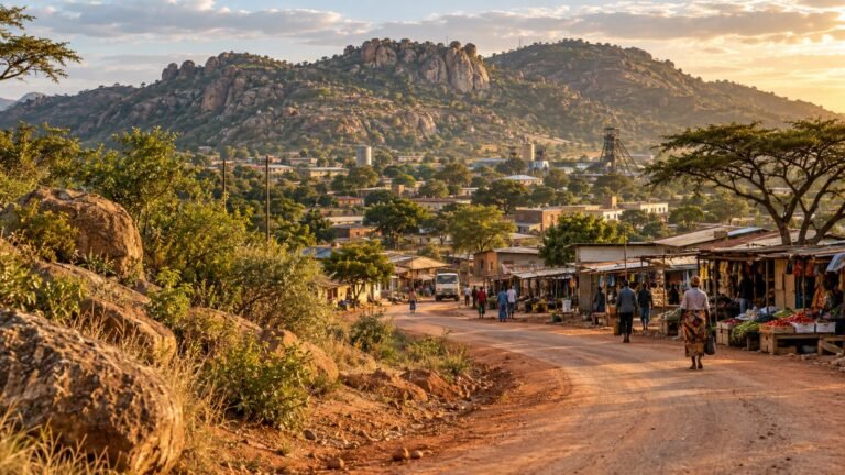 Kwekwe in solitaria: miniere, storia e Zimbabwe centrale