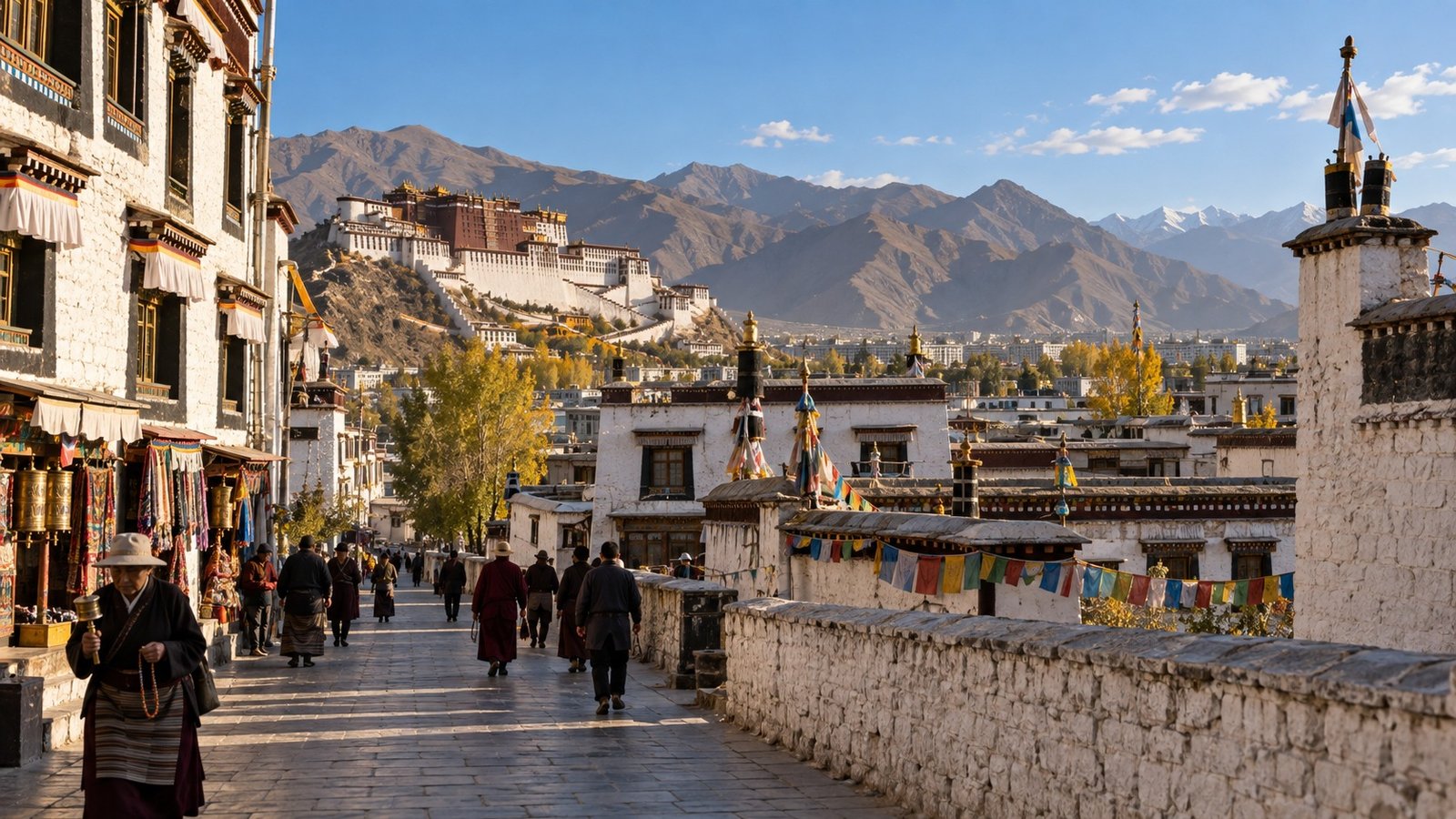 Lhasa in solitaria: monasteri, altitudine e cultura tibetana
