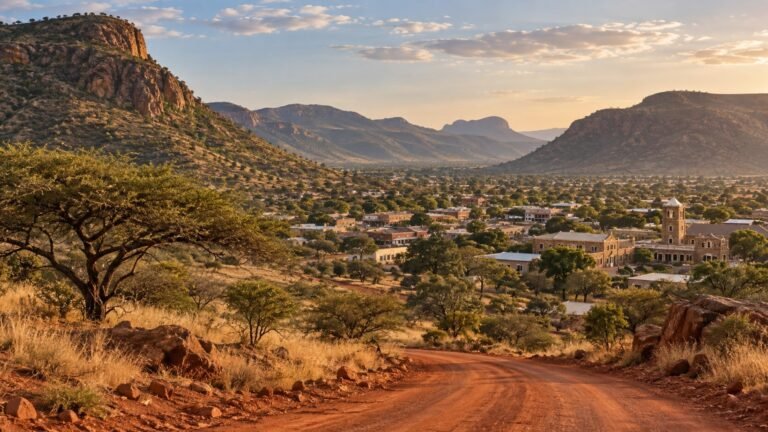 Lobatse in solitaria: colline, storia e porte del Botswana