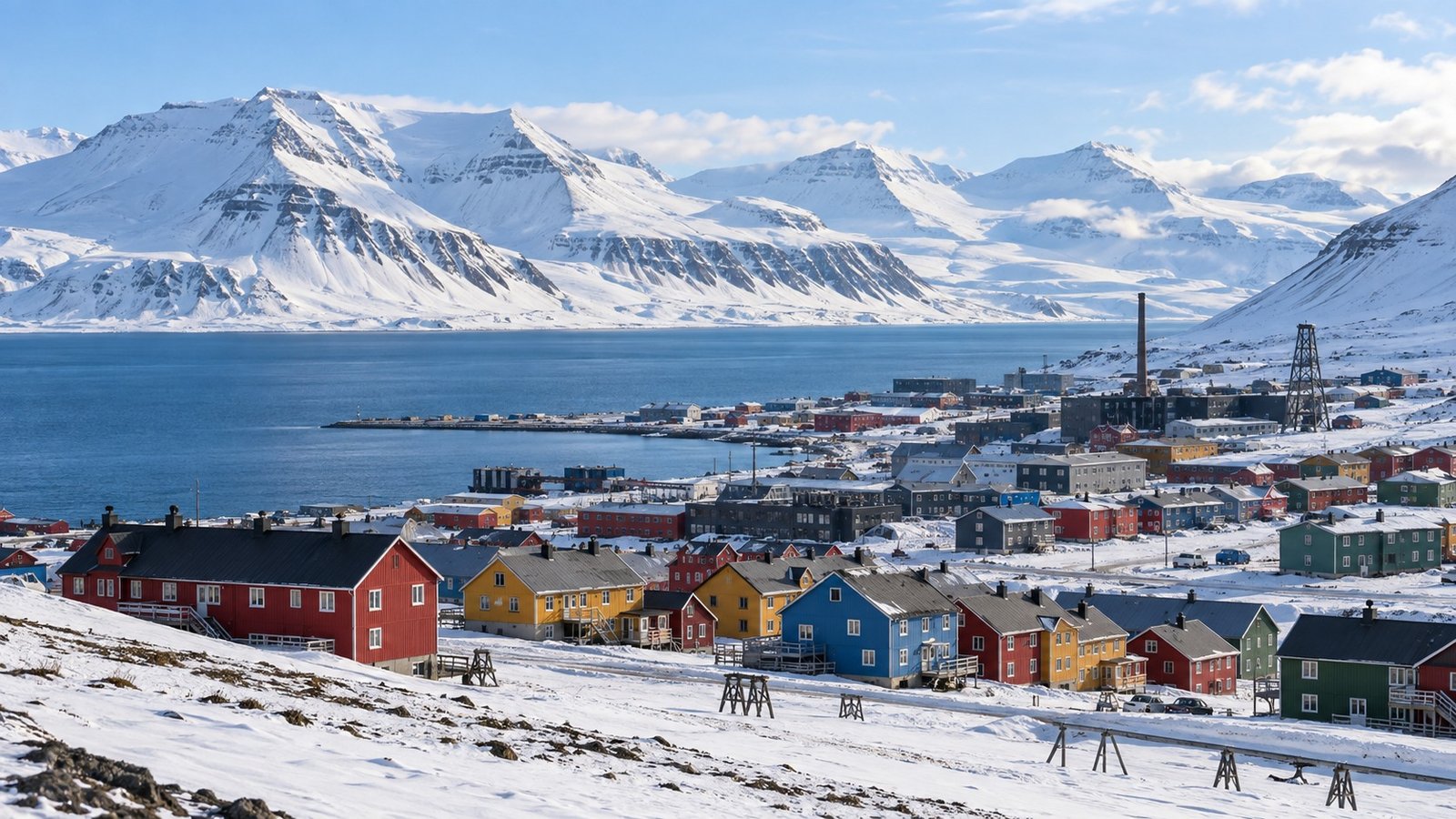 Longyearbyen in solitaria: artico, fiordi e luce polare