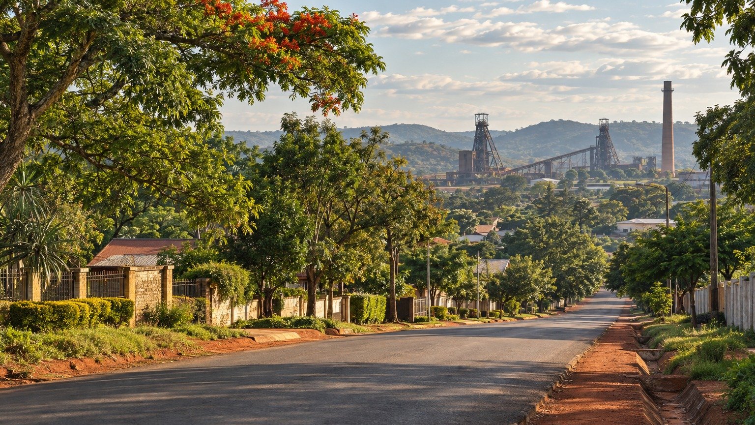Luanshya in solitaria: rame, colline e Copperbelt dello Zambia