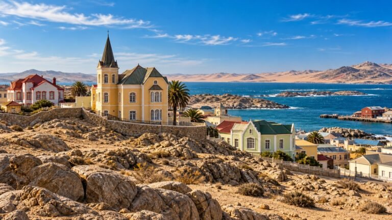 Lüderitz in solitaria: oceano, deserto e storia della Namibia