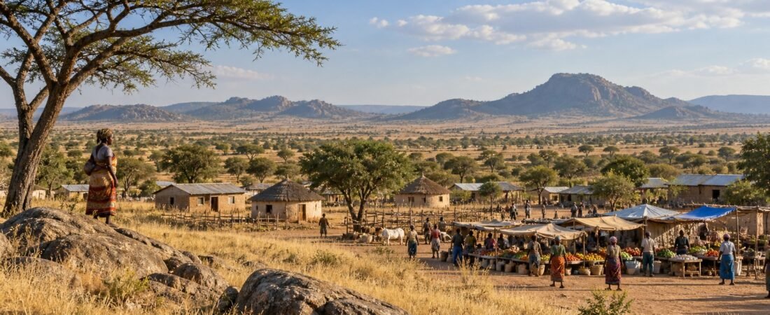 Lupane in solitaria: savana, cultura e Zimbabwe occidentale