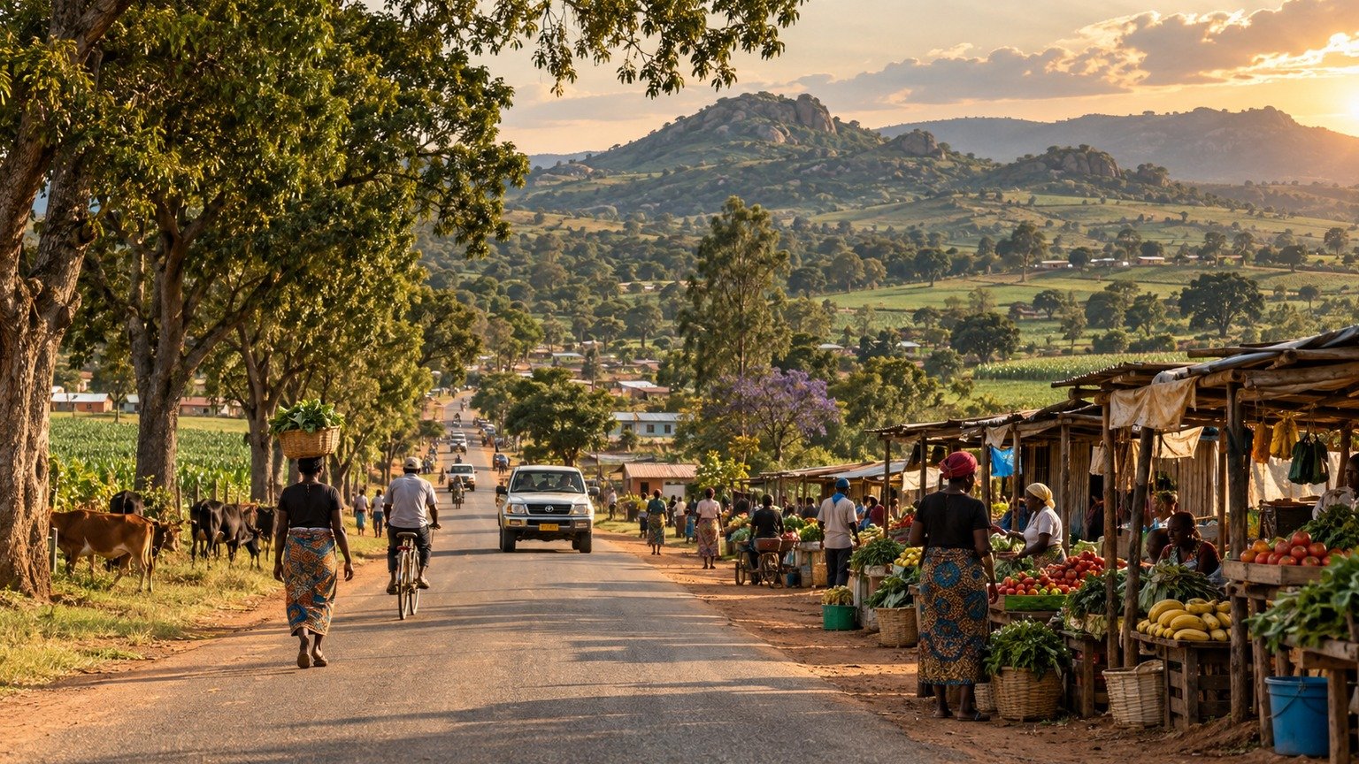Macheke in solitaria: fattorie, colline e Zimbabwe orientale