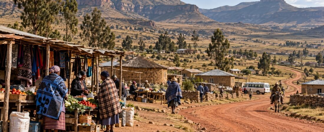 Mafeteng in solitaria: pianure, mercati e sud-ovest del Lesotho