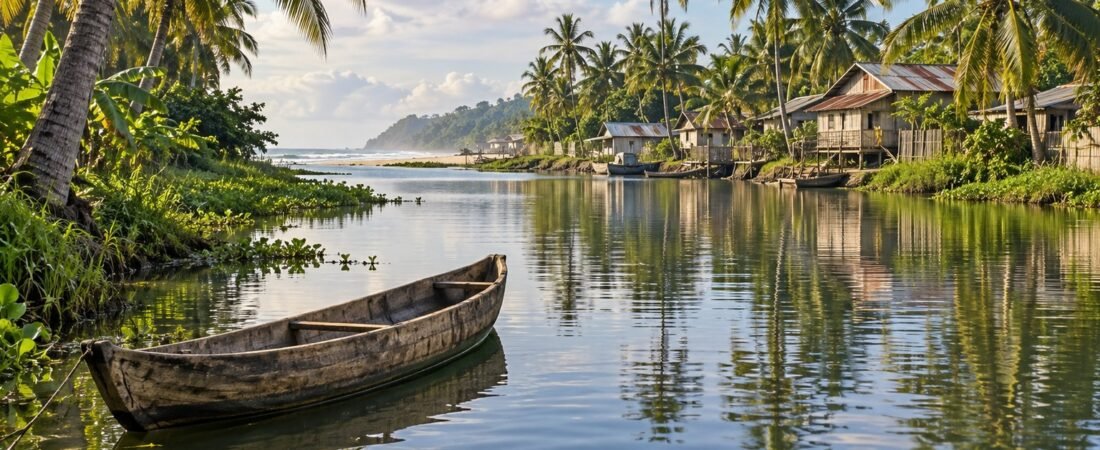 Manakara in solitaria: canale, oceano e costa sud-orientale del Madagascar