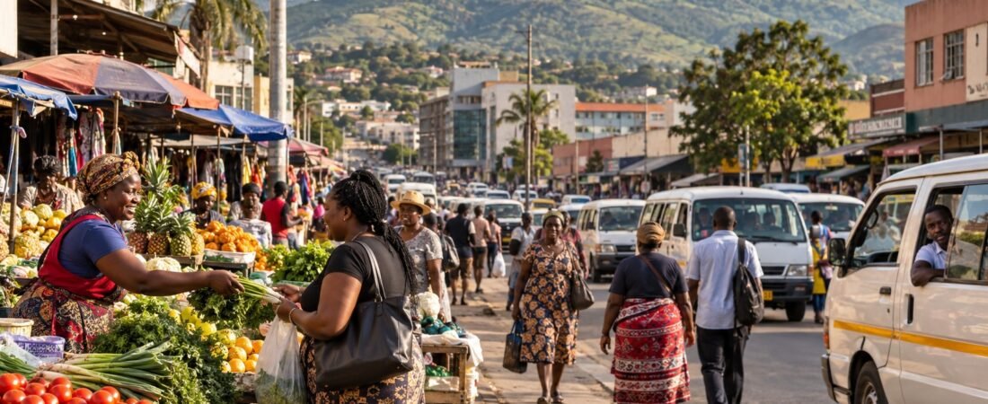 Manzini in solitaria: mercati, artigianato e cuore commerciale dell’Eswatini