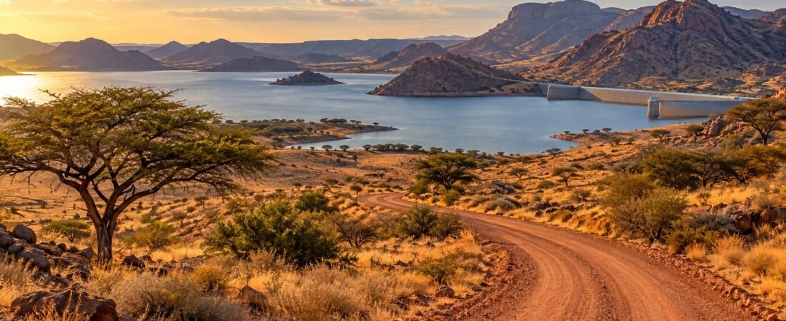 Mariental in solitaria: deserto, diga e sud della Namibia
