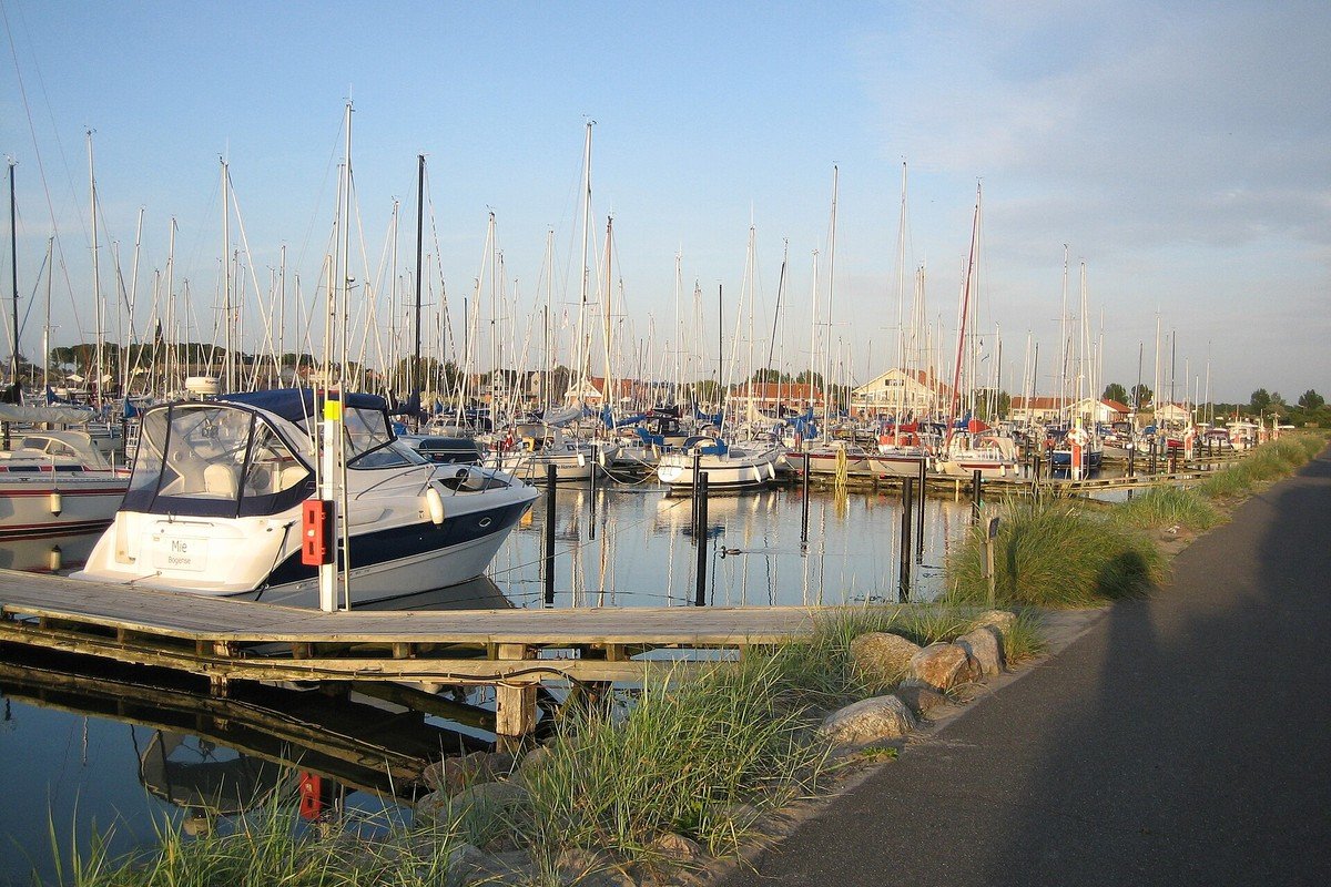 Le barche della marina di Bogense