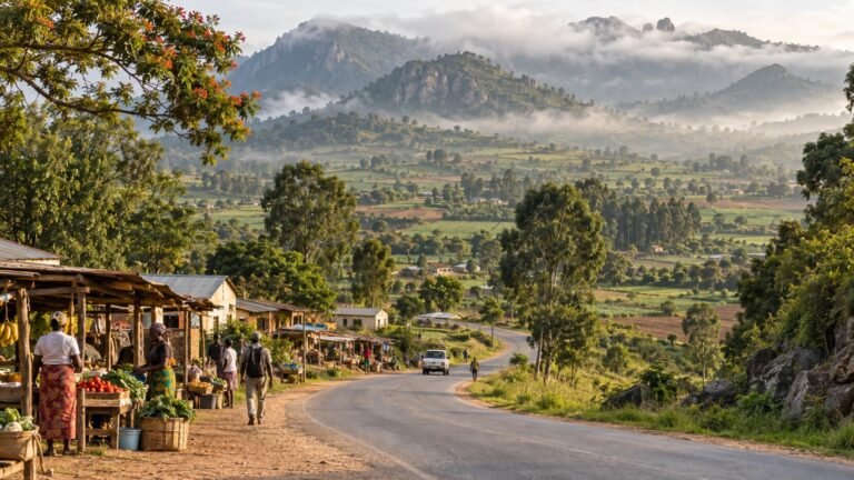 Marondera in solitaria: colline, fattorie e Zimbabwe orientale