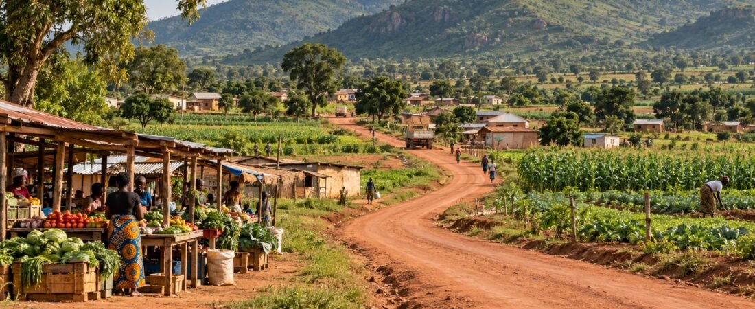 Masaiti in solitaria: campagne, mercati e Copperbelt dello Zambia
