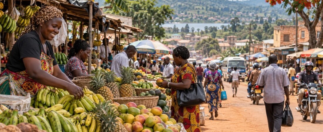 Masaka in solitaria: mercati, piantagioni e Uganda occidentale
