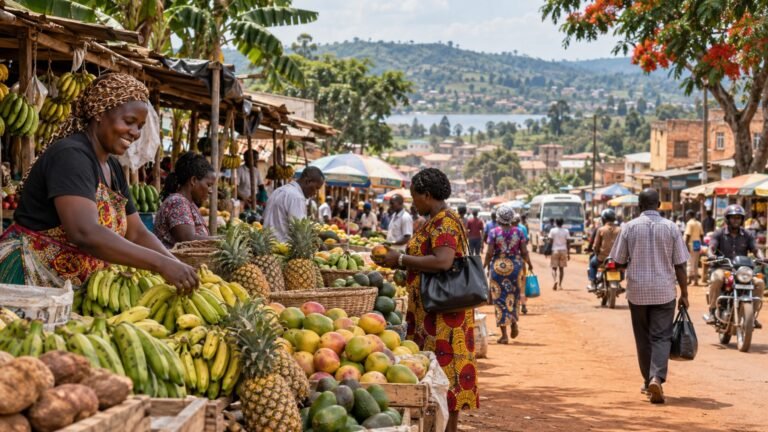 Masaka in solitaria: mercati, piantagioni e Uganda occidentale