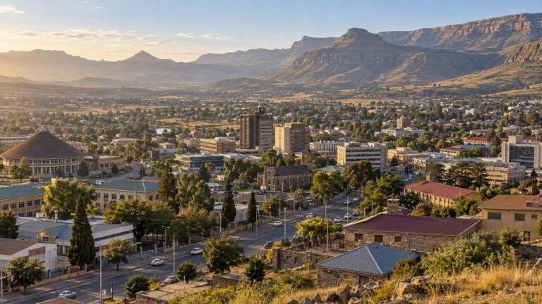 Maseru in solitaria: capitale del Lesotho tra altopiani, mercati e cultura basotho