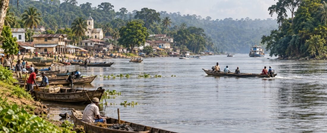 Mbandaka in solitaria: fiume Congo, foresta e vita quotidiana