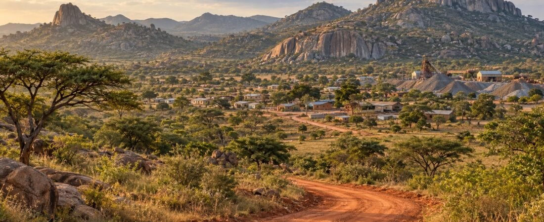 Mberengwa in solitaria: miniere, colline e Zimbabwe meridionale