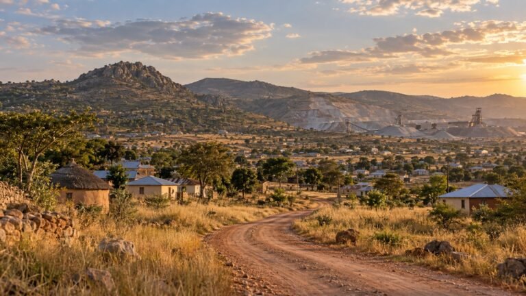 Mhondoro-Ngezi in solitaria: miniere, colline e Zimbabwe centrale