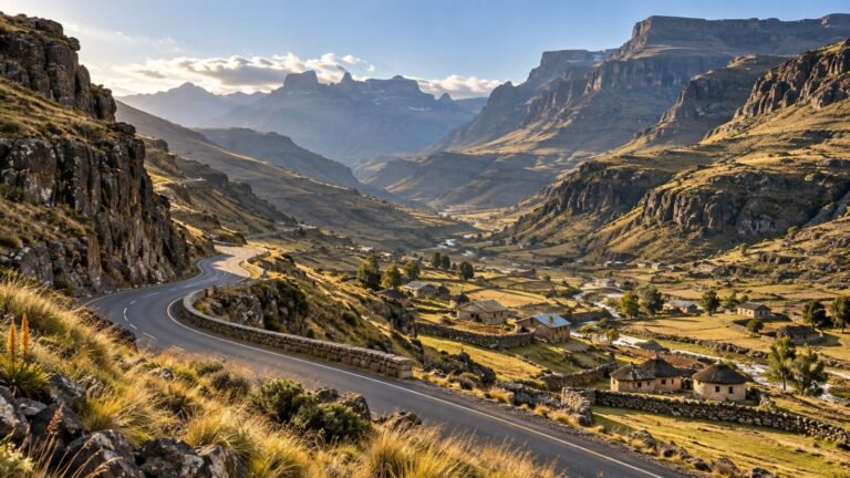 Mokhotlong in solitaria: passi montani e altopiani del Lesotho