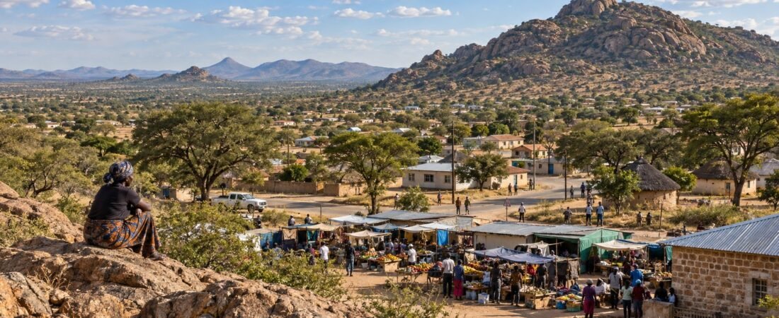 Molepolole in solitaria: colline, villaggi e sud del Botswana