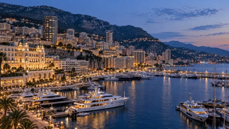 Monaco in solitaria: porto, giardini e Costa Azzurra senza auto